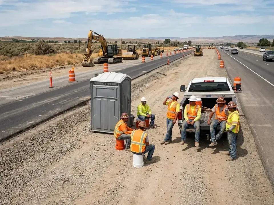highway-road-construction-crew-007 — frequently asked questions, Porta Potty and Restroom Rentals in Hawarden, IA